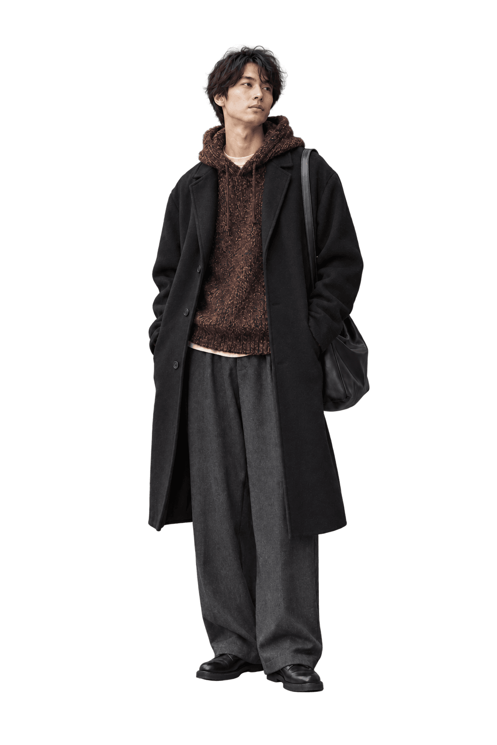 City Layered Style の全身コーディネート